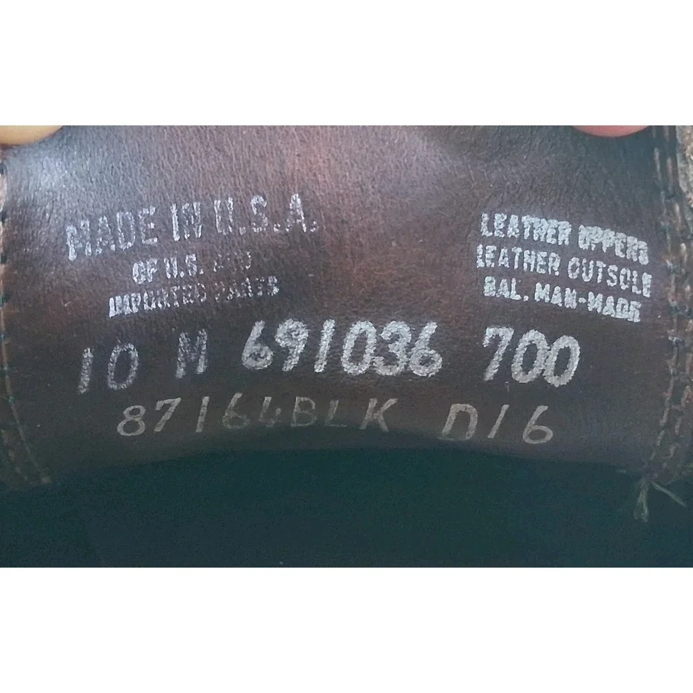 Frye Boots Mens Size 10 Narrow Black Leather Chukka Ankle Casual Dress Boots USA